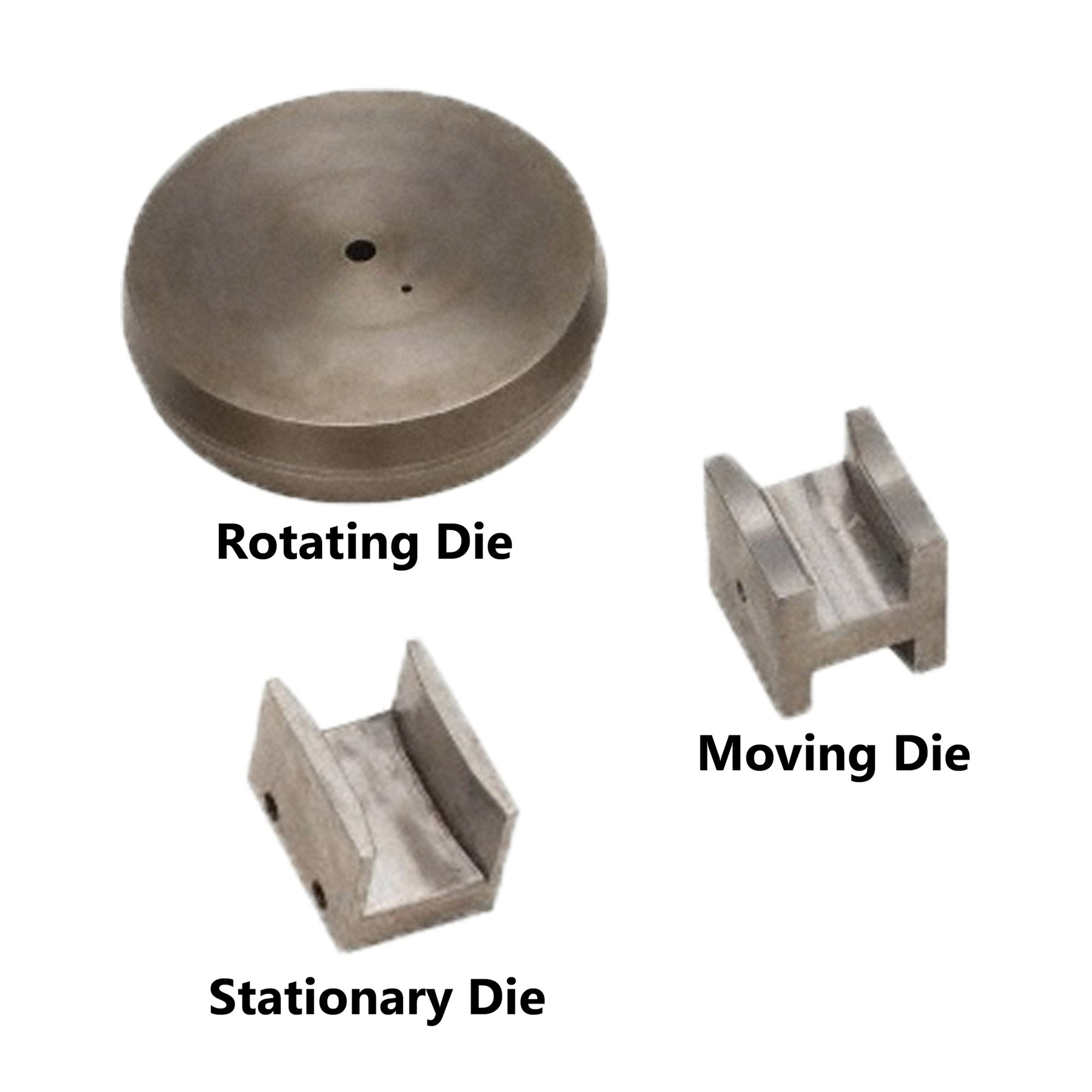 METALpro MP95S-112 1-1/2" Square Tube Die Set for MP9500 Bender